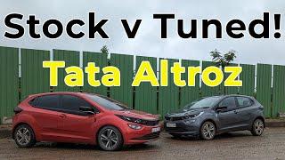 Stage 1 Code6 tuned Tata Altroz diesel vs stock car... are the modifications worth it?