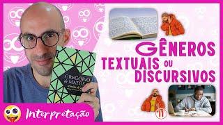 [INTERPRETAÇÃO] Gêneros textuais ou discursivos ▷ Estrutura, temática, estilo e finalidade