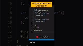 7. Most Asked JavaScript Interview Question In hindi | Scope and Scope chain #shorts