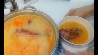 Вкуснейший гороховый суп. Секреты приготовления вкусного Супа! Гороховый суп с копченостями #рецепт