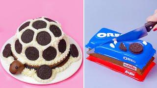 Ultimate OREO Chocolate Mixed Cake | DIY Chocolate CAKE TRICK | Cake Decorating Ideas