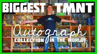 BIGGEST Ninja Turtles Autograph Collection IN THE WORLD!!!