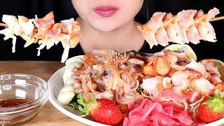 봄이오면 촛대고동회, P조개회 Blood clam, Raw Conch