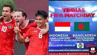 Seru!! Full Time Uji coba indonesia vs banglades