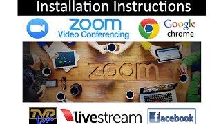 How to Install 'Zoom Meetings' on a Laptop PC with Camera
