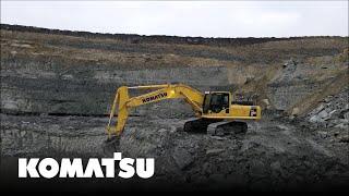 Komatsu excavator PC350LC 8M0