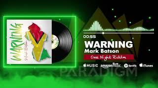 WARNING (Official Visualizer) | MARK BATSON