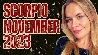 SCORPIO NOVEMBER 2023 HOROSCOPE