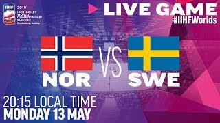 Norway vs. Sweden | Full Game | 2019 IIHF Ice Hockey World Championship