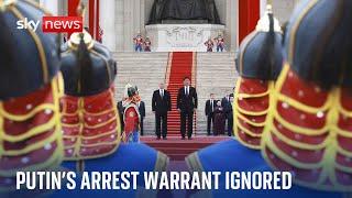 Putin visits Mongolia as ICC arrest warrant for his arrest is ignored