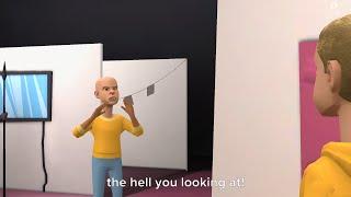 Caillou bullies a kid at the mall/grounded