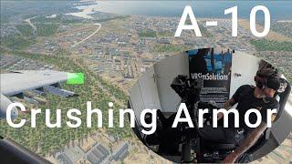 Insane A 10 Attack Simulator vs  Deadly Surface to Air Missiles and Modern Tanks!