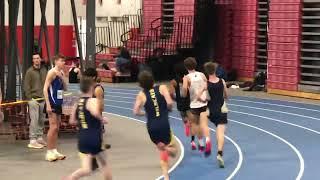 3200m League Championship partial race Port Jeff Track 1/21/23 - epic finish