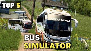 Top 5 best bus simulator games for Android & iOS 2024 | best bus simulator games for android