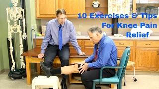 10 Exercises & Tips for Knee Pain Relief by Physical Therapy