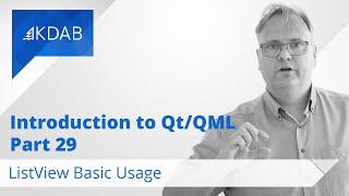 Introduction to Qt / QML (Part 29) - ListView Basic Usage