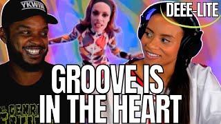 SHE KILLED THIS!!  Deee-Lite - "Groove Is In The Heart" Reaction