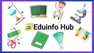 EduInfo Hub channel trailer/ Education /Information / #Eduinfo Hub