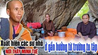 Bất ngờ gặp các sư nhỏ nơi THẦY MINH TUỆ đã tu tập ở núi sạn