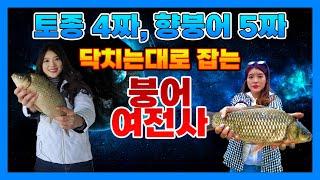 5짜킬러 붕어여전사 쏘민방 몰아보기