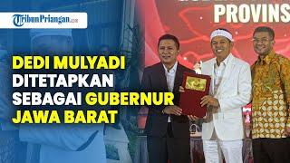 Dedi Mulyadi-Erwan Setiawan Ditetapkan Sebagai Gubernur-Wagub Jawa Barat oleh KPU