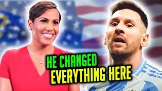 American Media Reaction on Lionel Messi vs Chile || Copa America 2024