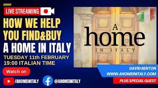 How we help you find and buy a home in Italy