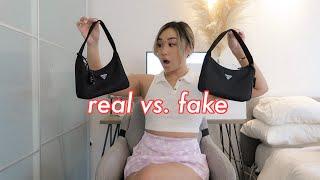 How to Spot Differences on Prada Nylon Re-Edition 2000 | Real vs Fake