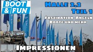 Angelmesse Boot & Fun Halle 2.2 - Boote Antriebe - Messe Berlin 2024