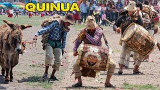 Los VIAJEROS de QUINUA🪈 Carnaval Rural AyacuchoPuquy Raymi 2024