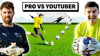 PRO VS YOUTUBER: GOALIE WARS EDITION!