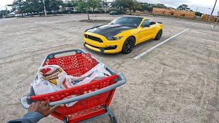 RUNNING ERRANDS IN MY SHELBY GT350 (POV DRIVE)