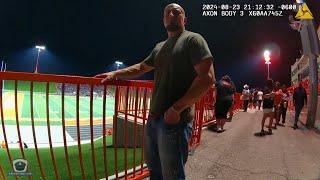 Police Surprise Creep After He's Caught Preying On Teens At Football Game