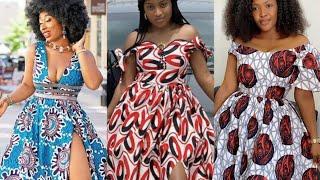 modèle robe en pagne africain 2023#ankara