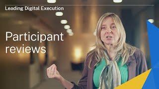 IMD's Leading Digital Execution: for executives implementing digital transformation initiatives.