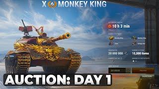 WoT Auction 2023 Day 1: Monkey King