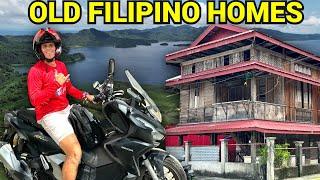 OLD FILIPINO HOMES - Largest Town In Oriental Mindoro (Philippines Motor Vlog)