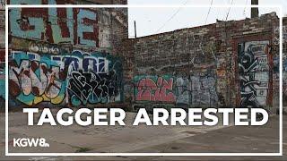 One of Portland's 'most prolific graffiti vandals' in custody