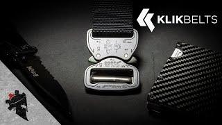 Klik Belts: Cobra Buckle Gun Belts For EDC - Unboxing & Review