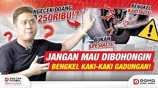 GA CUMA NGECEK! Domo Kaki Kaki Bengkel Spesialis Kaki Kaki & Suspensi Mobil - Dokter Mobil Indonesia