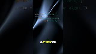  El truco oculto de Python que pocos usan: ¡Descubre el operador "walrus"! 