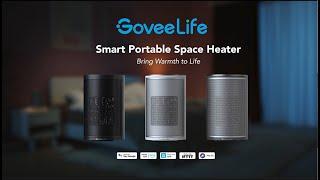 GoveeLife Smart Portable Space Heater | Feel cozy all year round