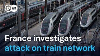 What's behind the attack on French train lines? | DW News