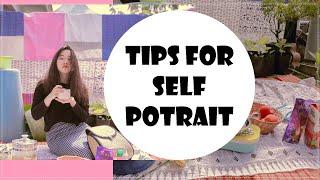 BORING TIPS FOR SELF PORTRAIT | Quarantine Photo Challenge