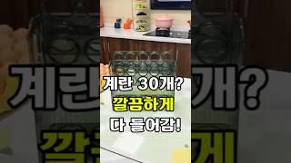 #홈에그캐디30#계란정리함 #계란보관함 #슬라이드정리함 #주방수납템 #냉장고정리 #주방정리꿀템 #깔끔한주방 #주방꿀템 #계란슬라이드 #홈카페감성 #살림템추천