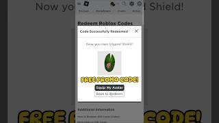Get This Free Promo code Now! #roblox #shorts