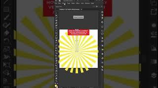 how to create a simple vector sunray background in adobe illustrator