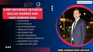 Difference Between Skilled Worker Visa And Health And Care Visa Urdu Hindi #ukimmigrationsolicitors