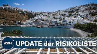 RKI streicht Griechenland und fast ganz Frankreich von Risikoliste | EILMELDUNG