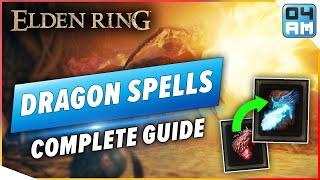 Elden Ring How To Unlock & Use DRAGON Magic - Hearts, Spells & Incantations Guide